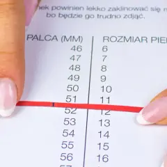 Rozmiar palca: Jak zmierzyć go precyzyjnie w domu i u jubilera?