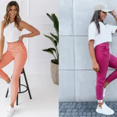 Różowe spodnie: Jaka bluzka? Stwórz modny look na każdą okazję!
