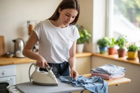 Jak wyprasować bluzkę bez żelazka w 5 minut? Sprawdź triki!
