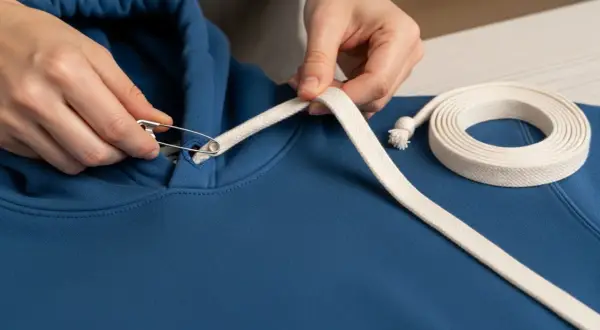 Sznurek w bluzie ucieka? Napraw ściągacz samodzielnie w 5 min!