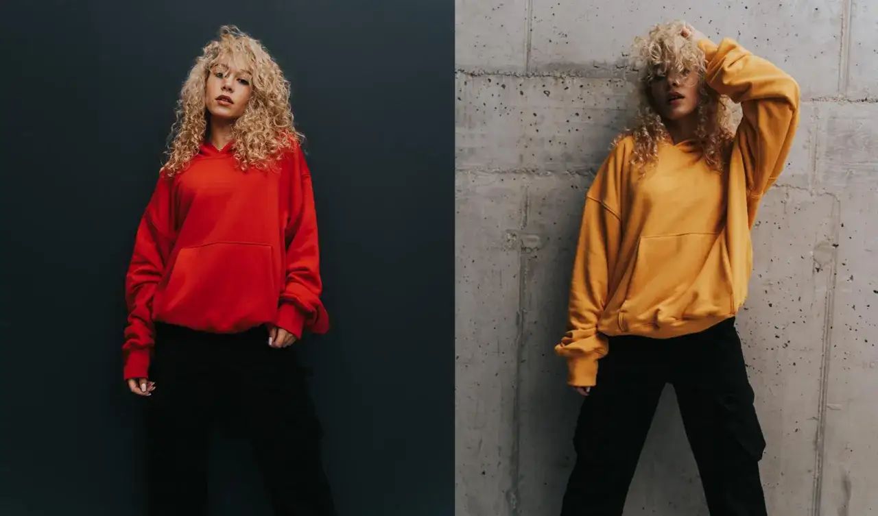 jak wiązać bluzy oversize vs cienkie
