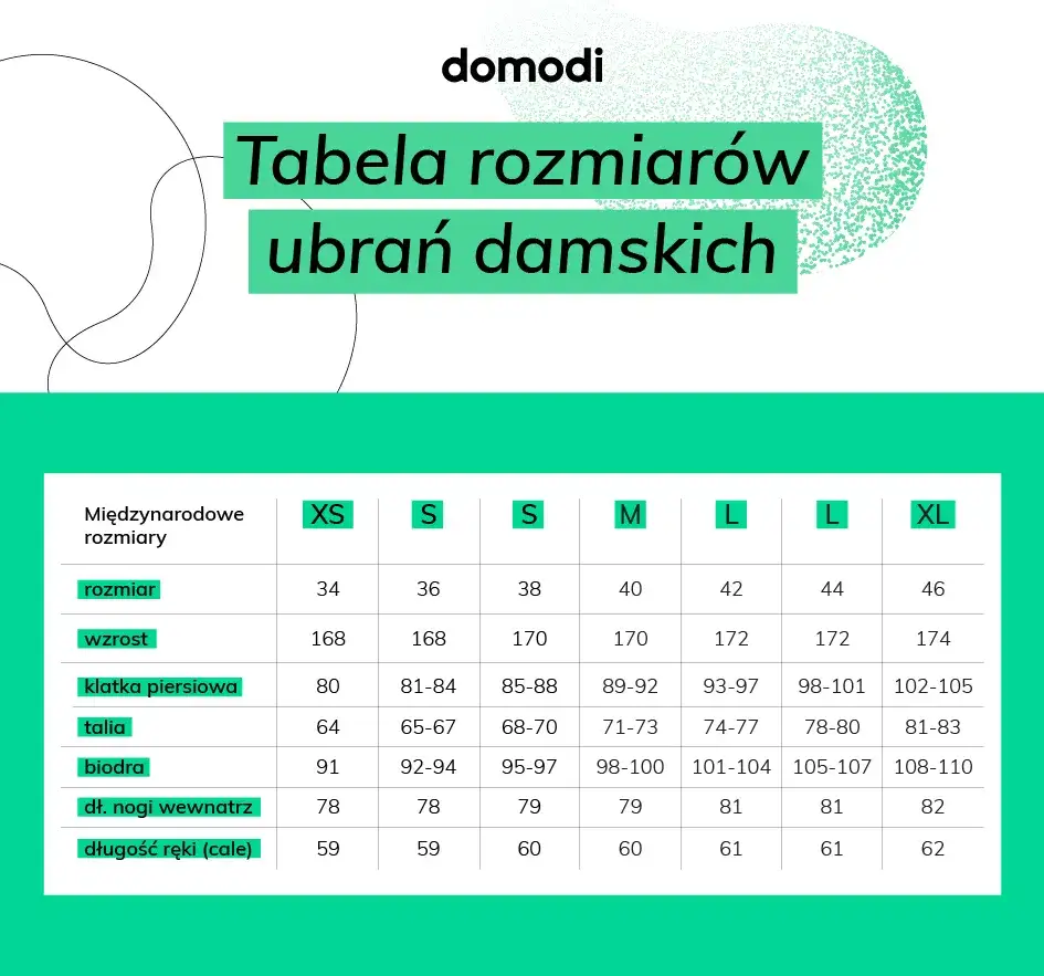 rozmiar 34 metka odzieżowa