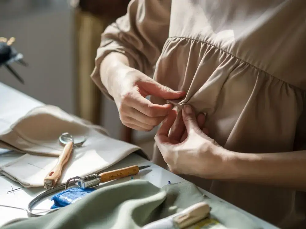 przer&oacute;bki krawieckie bluzy wszywanie klin&oacute;w